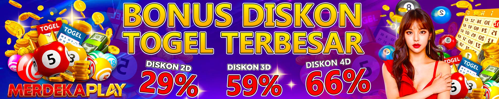 BONUS DISKON TOGEL MERDEKAPLAY